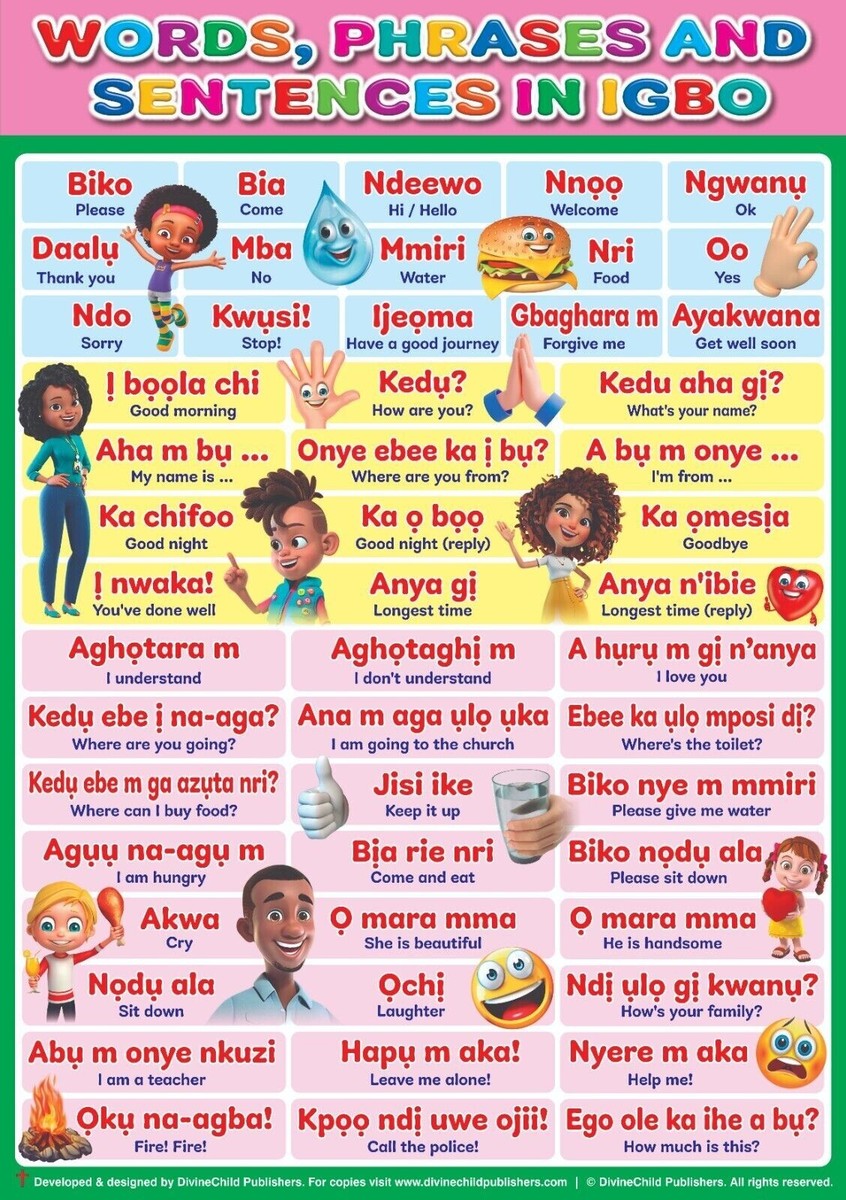 Common Igbo Phrases and Greetings